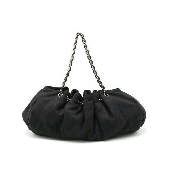 Chanel Handbags - Pre Loved Chanel Cotton Jersey Tote Bag in Very Good Condition